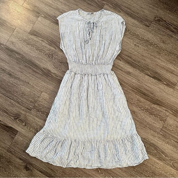Rails Ashlyn Midi Dress in Rio Stripe - Picture 1 of 7